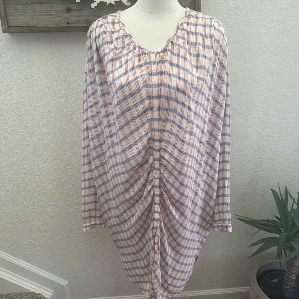 Anthropologie Saturday Sunday oversized tunic dress‎ size Small